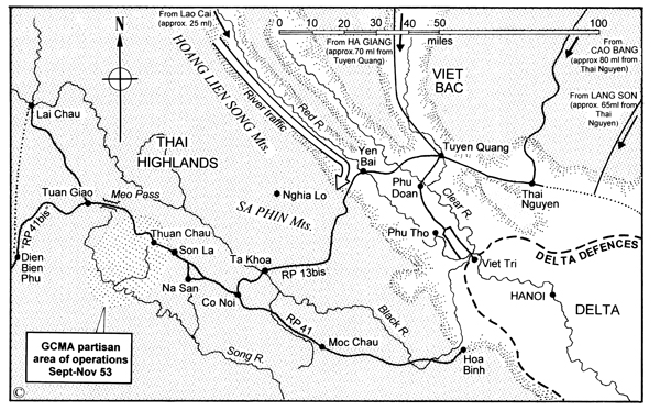 Main Viet Minh supply routes winter 1953 and spring 1954 Northern Laos - photo 8