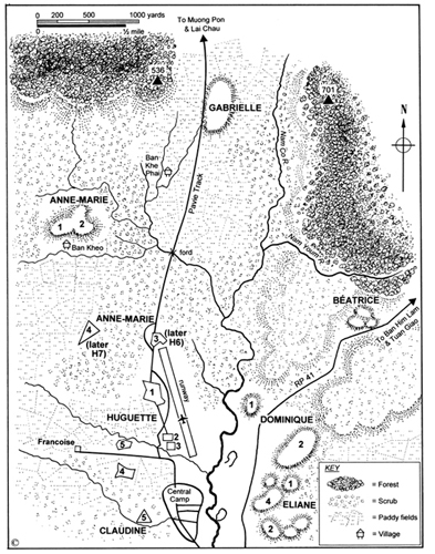 The northern defended locations Anne-Marie Gabrielle and Batrice as in mid - photo 13