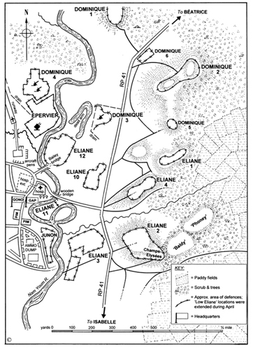 The east bank and the Five Hills of Dominique and Eliane Defence of - photo 15