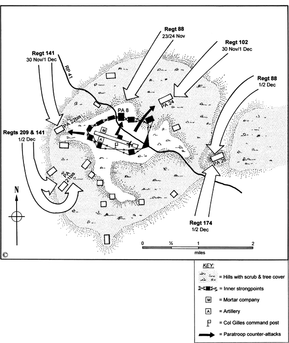 Defence of Na San perimeter 23 November 2 December 1952 Defence of PA8 at - photo 3