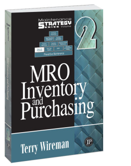 Wireman - MRO Inventory and Purchasing: Maintenance Strategy Series