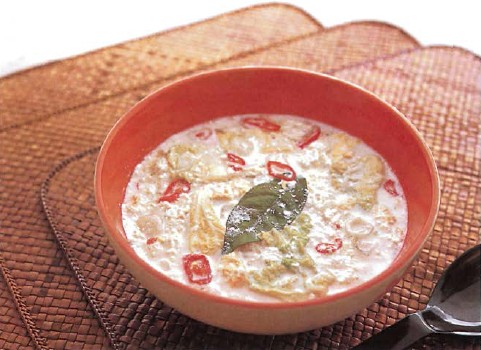 Cassava Leaves in Spicy Coconut Milk 500 ml 2 cups beef stock or 1 beef - photo 6