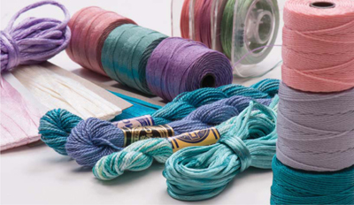 Silk thread Group in bundles for strong braids that have a fabulous sheen silk - photo 5