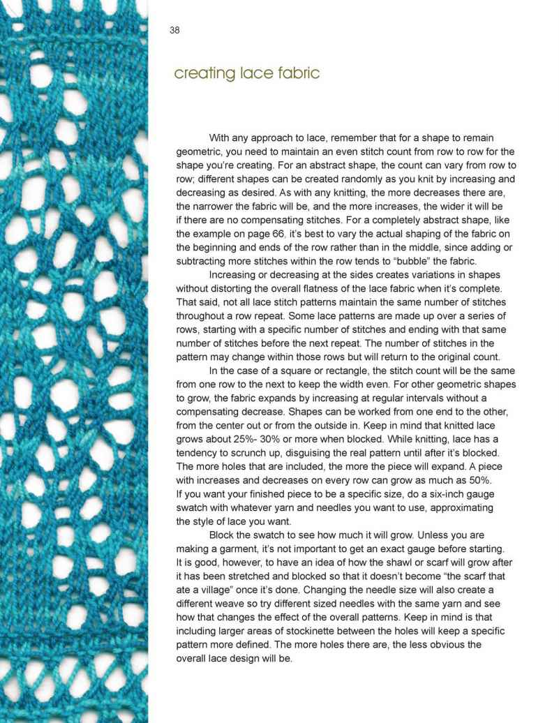 Crazy lace an artistic approach to creative lace knitting - photo 33