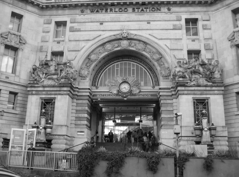 The image that so many people see of Waterloo if they arrive on foot is that of - photo 17