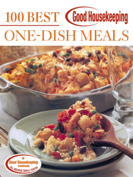 Anne Wright - Good Housekeeping : 100 best one-dish meals