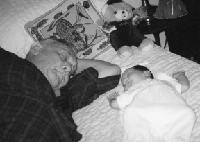 Francis Napping with Great Grandson Nick-2002 Prologue January 1997 I - photo 21