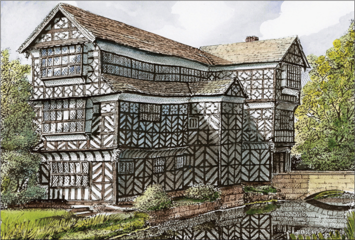 FIG 11 LITTLE MORETON HALL CHESHIRE This rambling timber-framed house has - photo 16