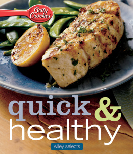 Betty Crocker Quick & Healthy Meals: HMH Selects