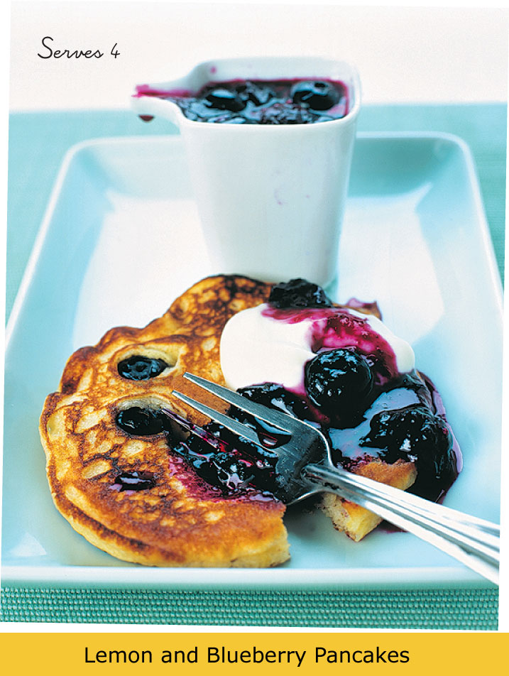 Lemon and Blueberry Pancakes Hands-on time 15 minutes Cooking time - photo 14