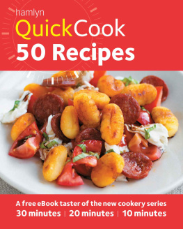 Hamlyn QuickCook: 50 Recipes: A free taster of the new cookery series