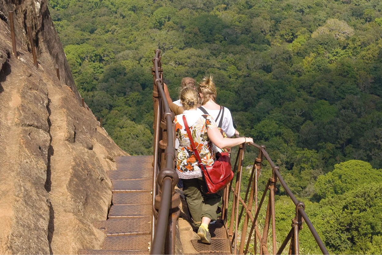 Sigiriya The unforgettable rock-fortress of Sigiriya towers high over the - photo 10