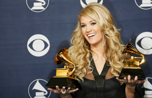 GRAMMY GIRL Carrie Underwood nabs two trophies at the 2007 Grammy Awards for - photo 9