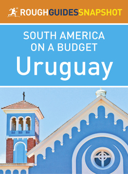 Unknown Rough Guides Snapshot South America on a Budget: Uruguay