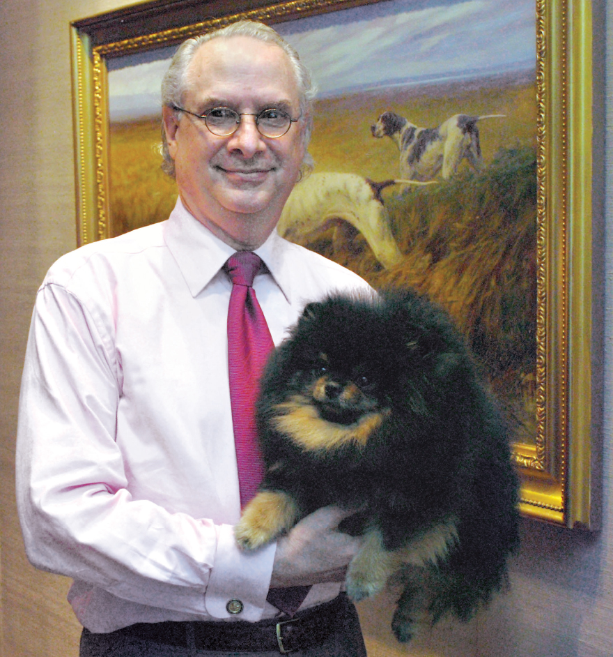 AKC President and CEO Dennis B Sprung and Pomeranian Blue Moons Back in the - photo 4