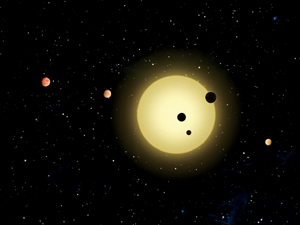 Kepler 11s six planets orbiting their sun Kepler 22b the first planet found - photo 6