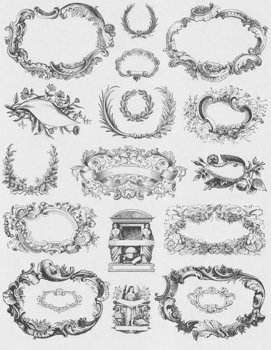 3200 Old-Time Cuts and Ornaments - photo 9