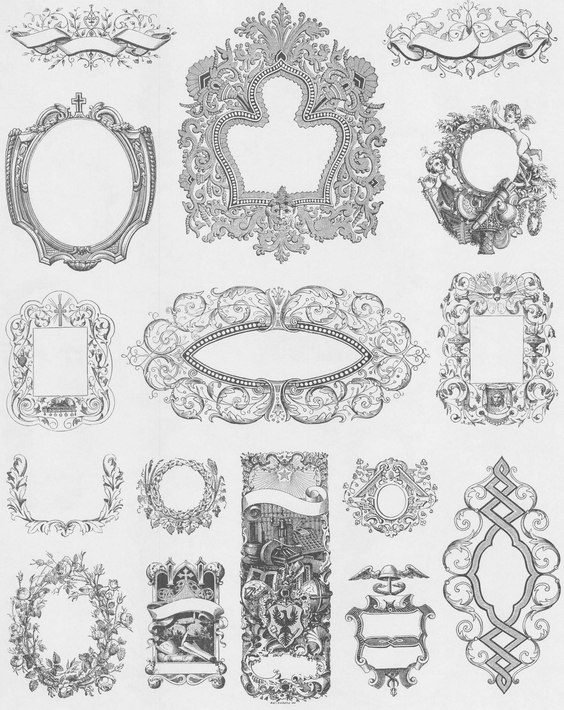 3200 Old-Time Cuts and Ornaments - photo 10