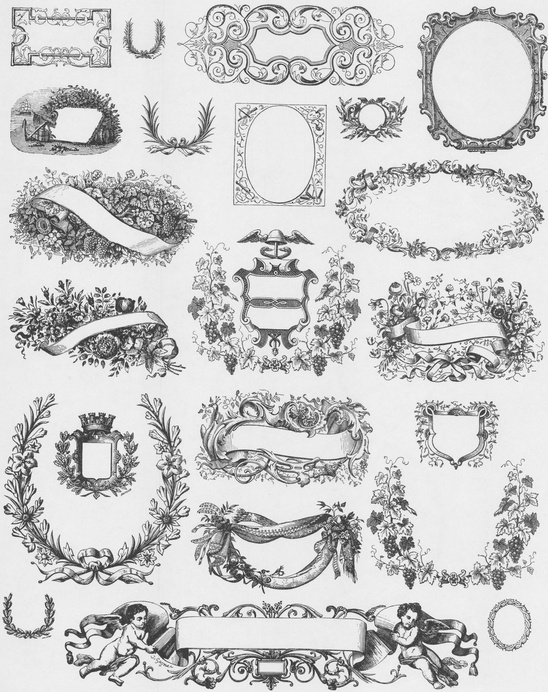 3200 Old-Time Cuts and Ornaments - photo 12