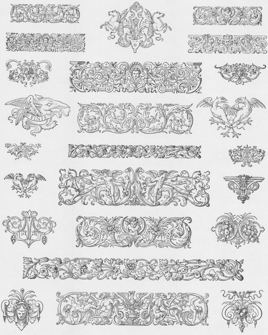 3200 Old-Time Cuts and Ornaments - photo 24