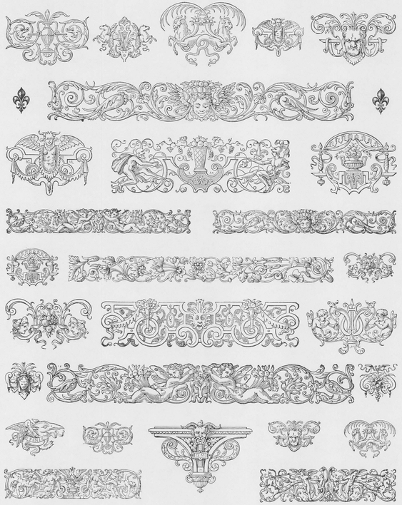 3200 Old-Time Cuts and Ornaments - photo 25