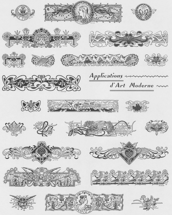 3200 Old-Time Cuts and Ornaments - photo 29