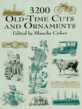 Blanche Cirker - 3200 Old-Time Cuts and Ornaments