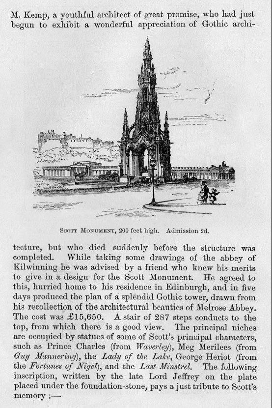 Princes Street Sir Walter Scotts Monument - photo 16