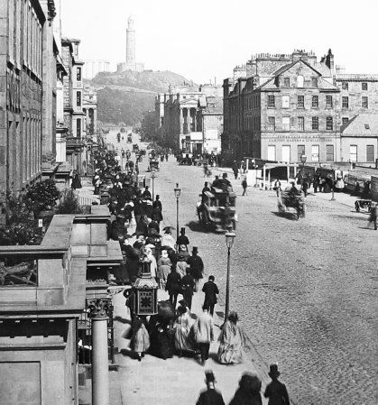 Princes Street Sir Walter Scotts Monument - photo 17