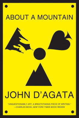 John D’Agata About a mountain