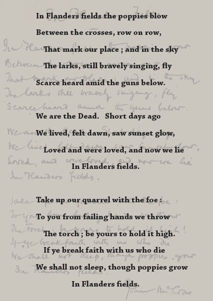 From In Flanders Fields and Other Poems 1919 by Lt Col John McCrae MD - photo 2