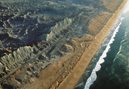 The unusual hills and dunes along Irans southeastern coast have been shaped by - photo 4