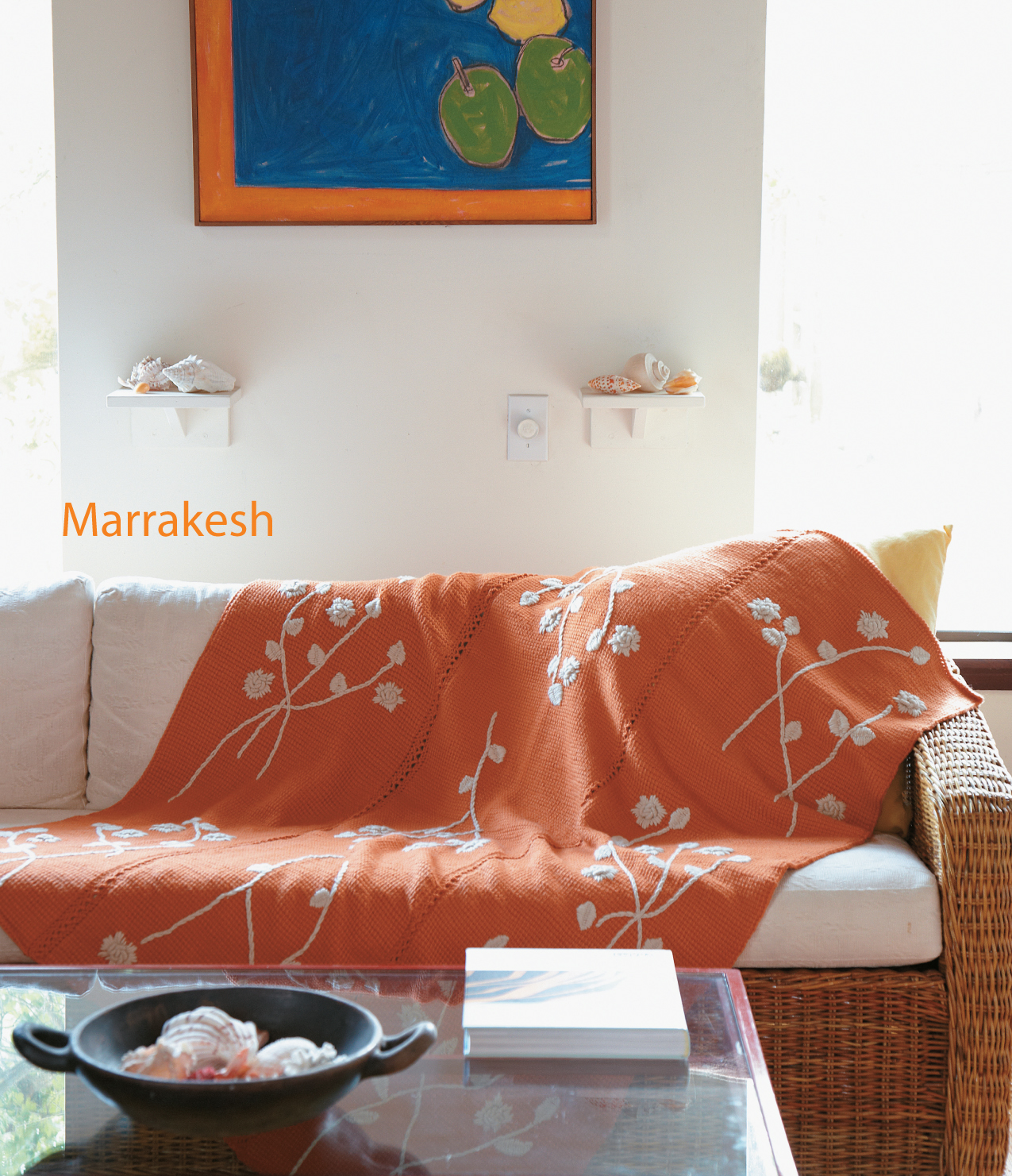 Named for the Moroccan city of Marrakesh this coverlet reflects the citys - photo 8