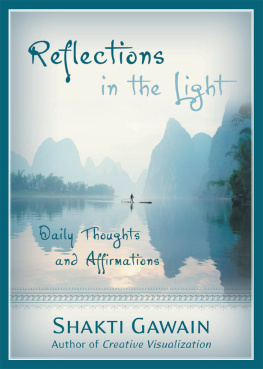Gawain - Reflections in the light : daily thoughts and affirmations