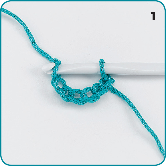 1 Make a foundation chain joining with a slip stitch to form a ring 2 - photo 7