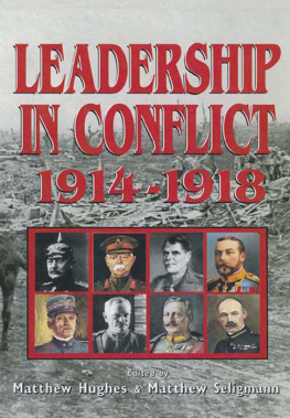 Mathew Hughes Leadership in Conflict