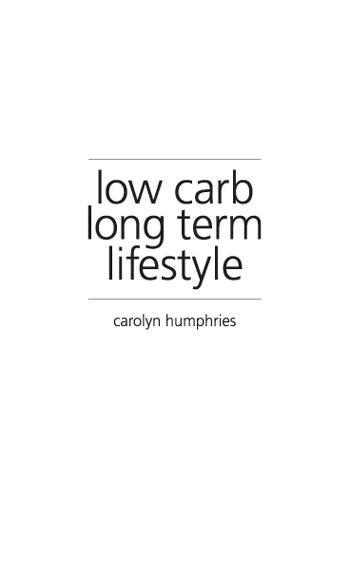 Table of Contents Introduction Low-carbohydrate high-protein diets are very - photo 1