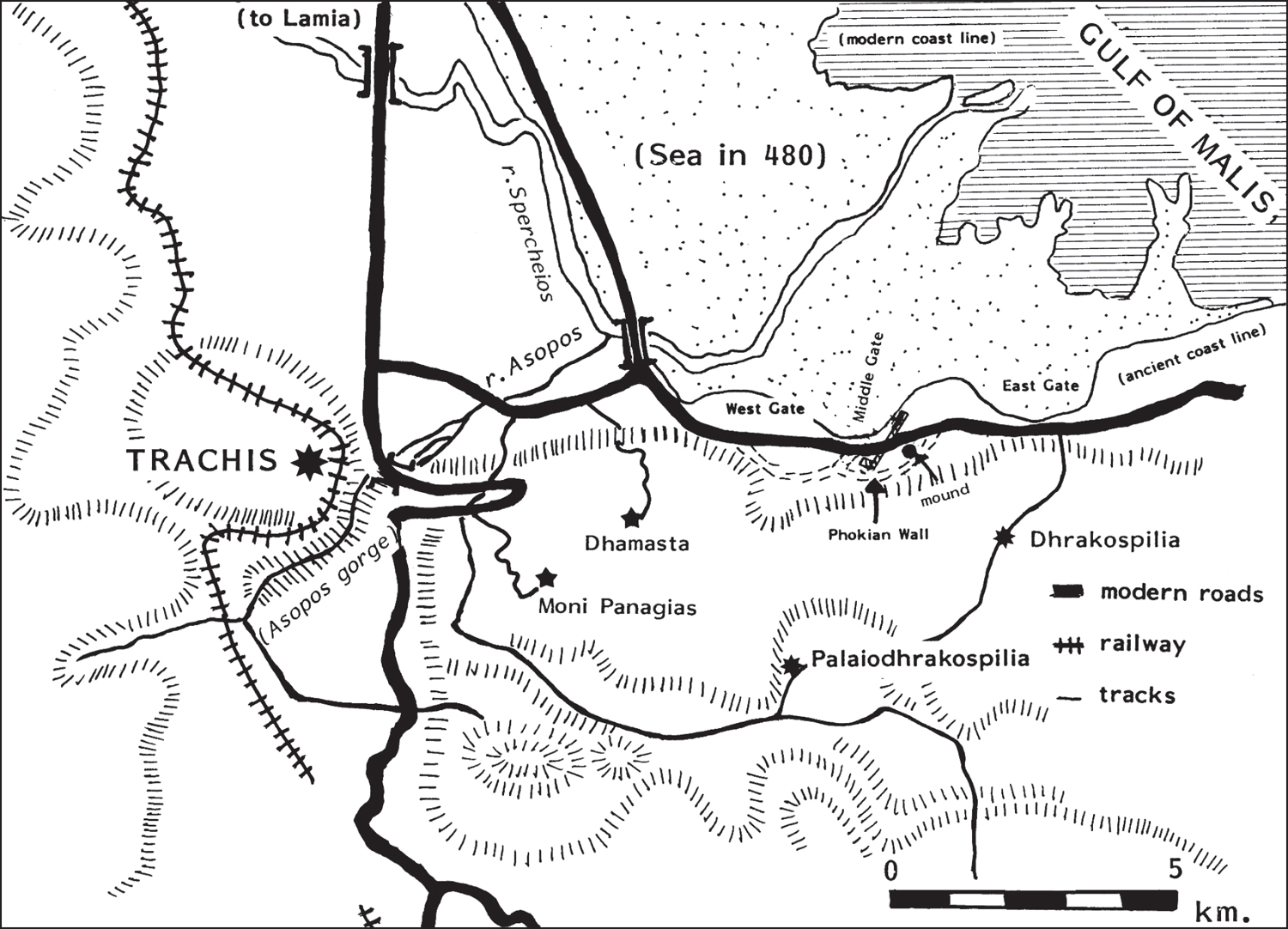 Map 2 Thermopylai Map 3 Plataea Map 4 Sphakteria Map 5 Mant - photo 4