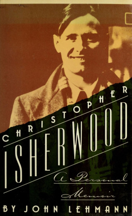 Lehmann - Christopher Isherwood : a personal memoir