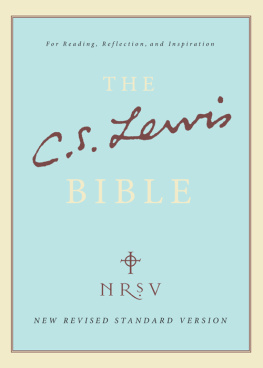 Lewis The c.s. lewis bible