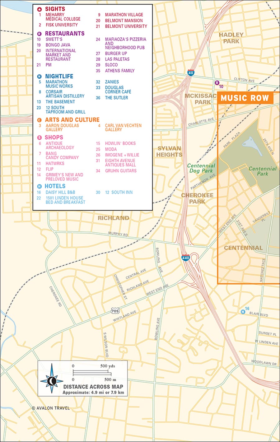 Map 2 Music Row map halves follow - photo 11