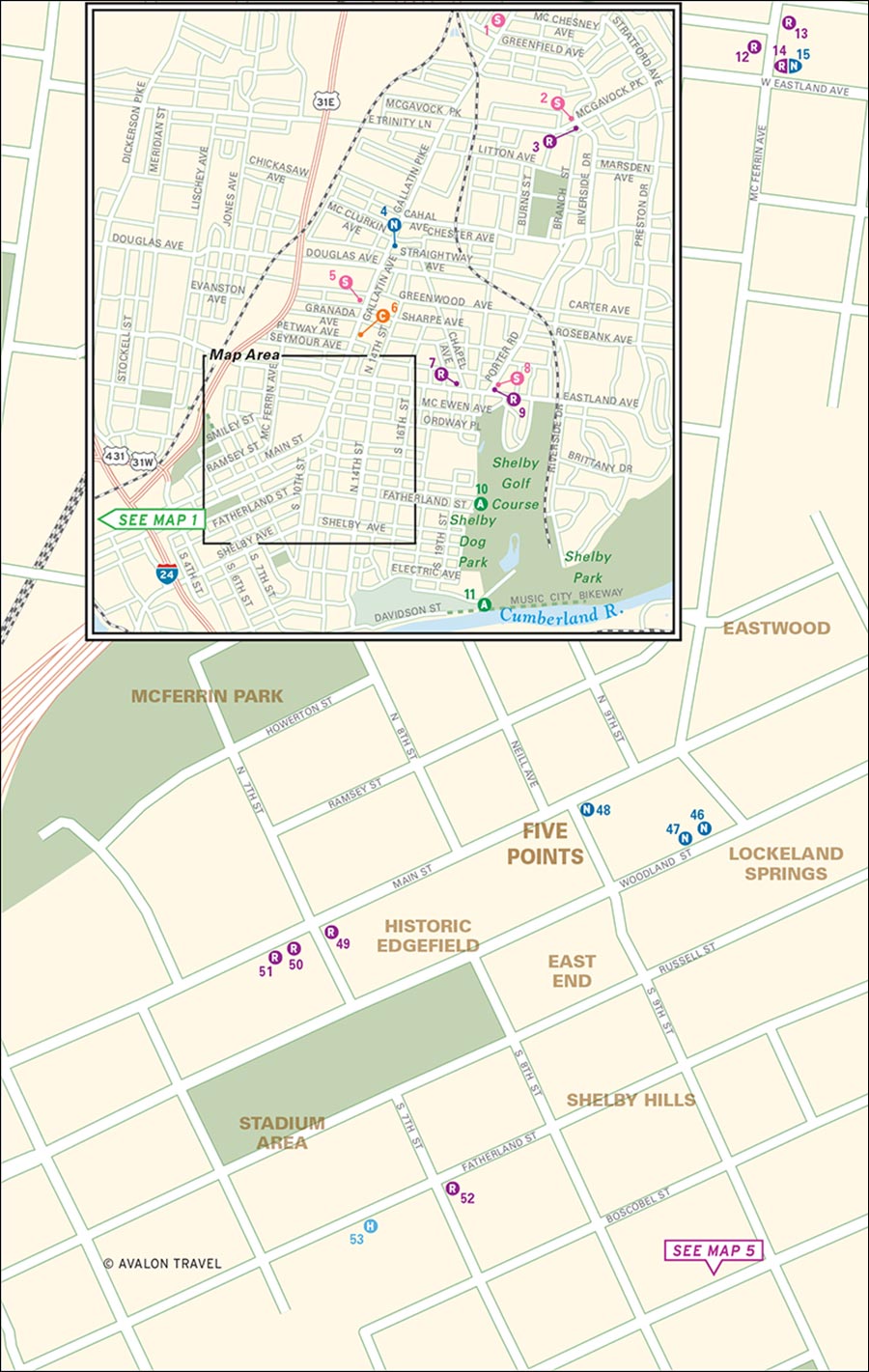 Map 4 Music Valley map halves follow Map 5 South Nash - photo 17