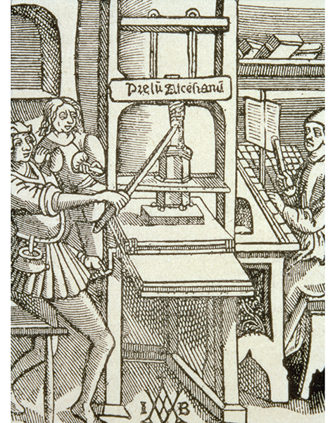 A printing press from a book printedin 1498 In 1620 Francis Bacon - photo 12