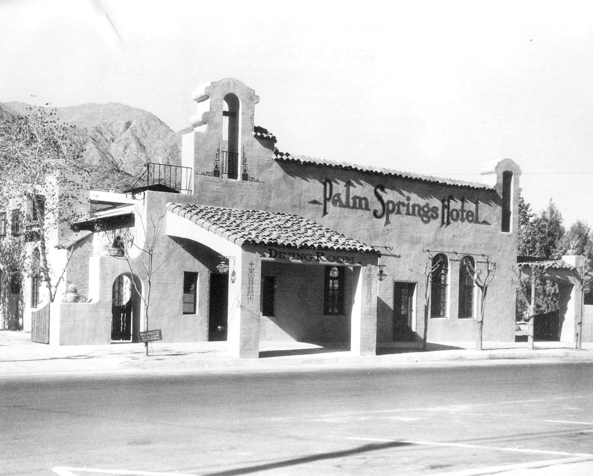 The new Palm Springs Hotel c 1925 RIGHT Rules and regulations for Welwood - photo 18