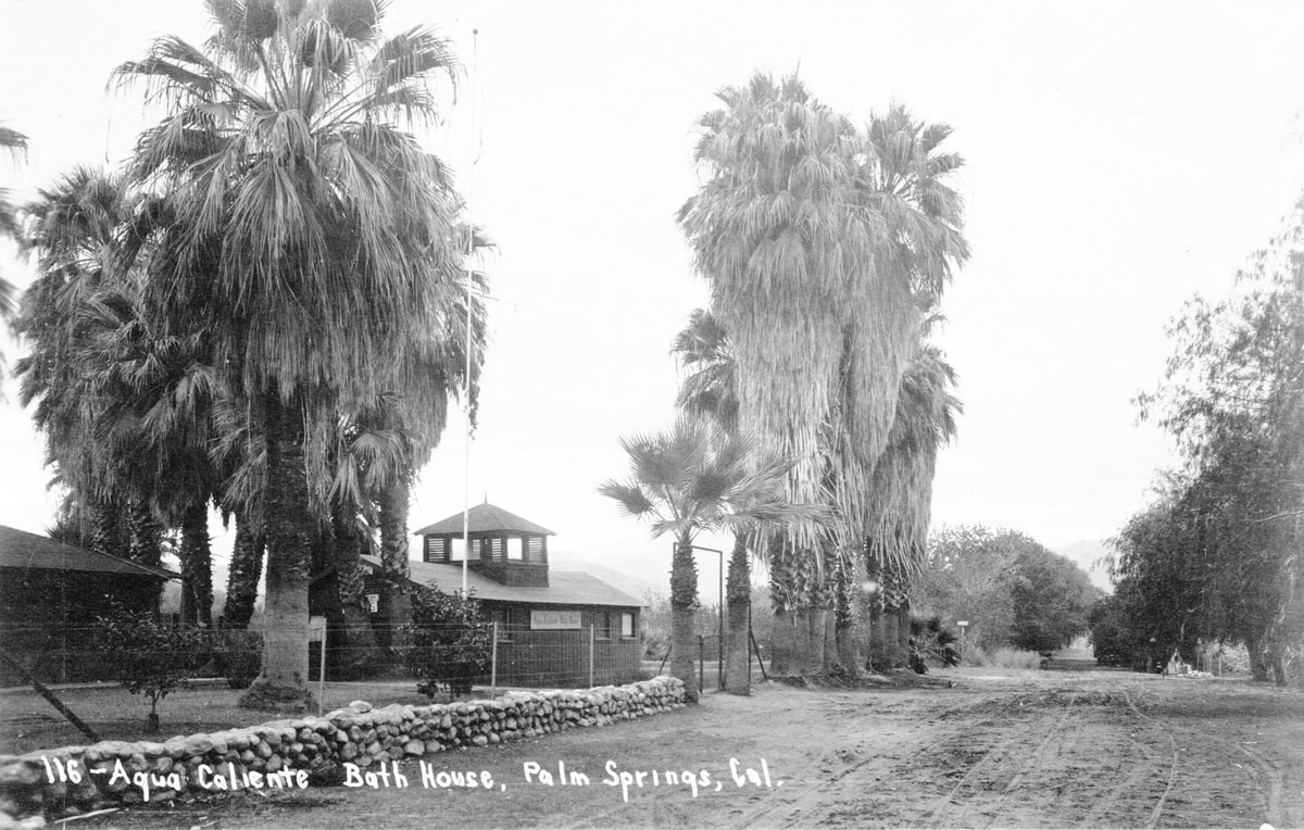 The Agua Caliente Bands original bathhouse Of sturdy river rock - photo 11