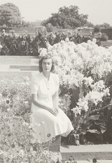 Aged 17 in the Moghul Gardens at Viceroys House Introduction by Pamela - photo 9