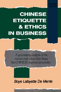 title Chinese Etiquette Ethics in Business 2Nd Ed author De - photo 1