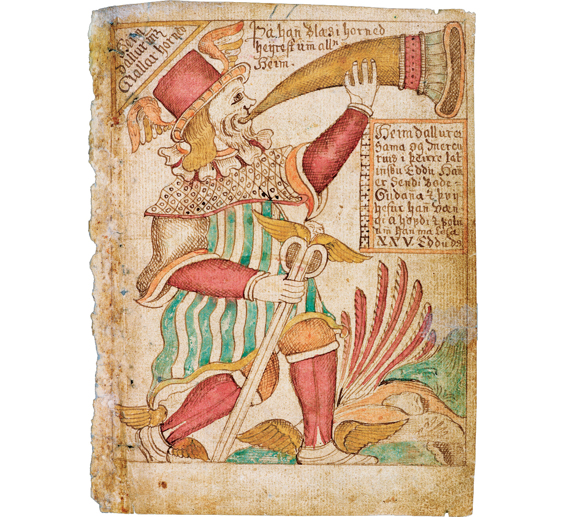 This is an illustration from an Icelandic manuscript of the 18th century Here - photo 1