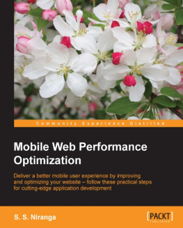 Niranga Mobile web performance optimization