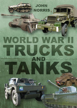 Norris World War II trucks and tanks